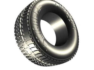 BIG RIG Float Tires Michelin Truck 22point5 inch x 44 x 14 3D print model
