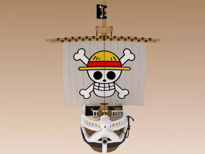 Going Merry - One Piece 3D model purchase