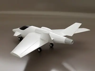 Aircraft 3dprintable concept 3D print model