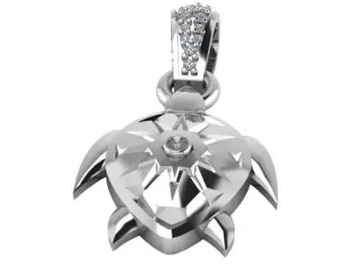 TUTTLE INSECT PENDANT 3D PRINTABLE MODEL 3D print model