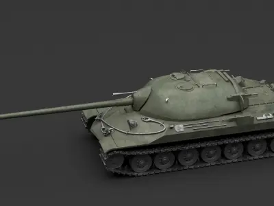 Tank IS-7 3D model