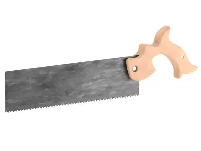 Handsaw saw Free 3D model
