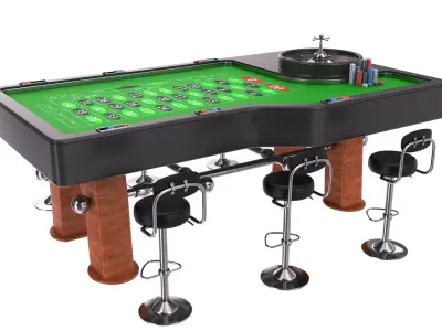 Casino Props Pack 3D model