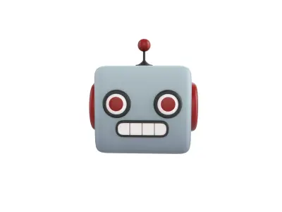Prop266 Robot Head 3D model