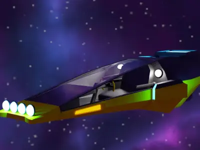 HEAVY WORKBEE TYPE 3 Low-poly 3D model