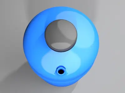 Plastic Water Tank 1 3D model