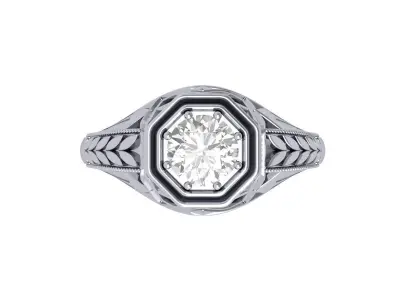 Wedding Ring  3D print model 460