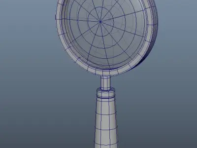 magnifying glass 3D model buy