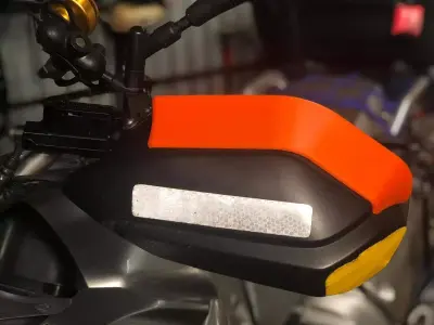Yamaha Super Tenere XT1200Z hand guard extender 3D print model