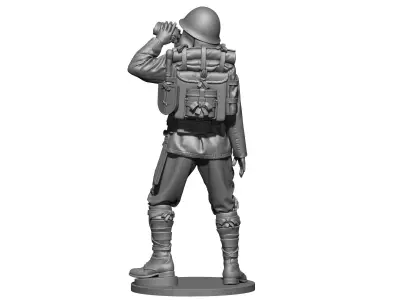 Japan soldier ww2 5 3D print model