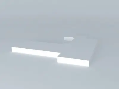 Platform part Free 3D model