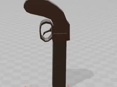 Weapon kit Free low-poly 3D model