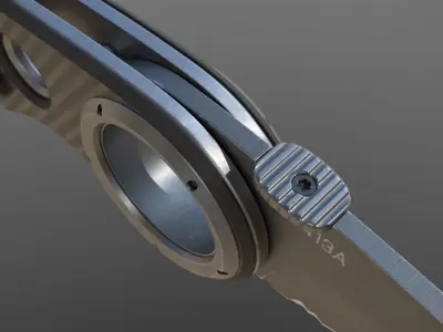 Gerber Remix Tactical Knife 3D model