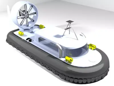 Hovercraft - Common 3D model