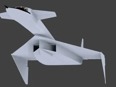 XB-70 3D print model