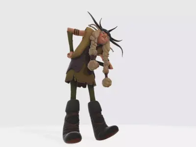 How to Train Your Dragon Hot Head Pose 02 3D print model