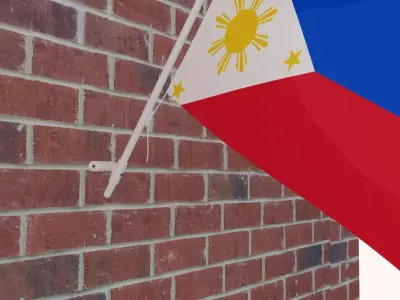 Flag of Philippines 3D model