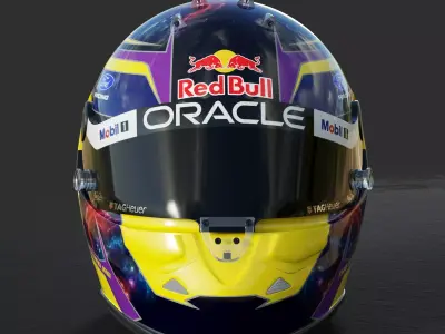 F1 Isack Hadjar Helmet 2026 3D model