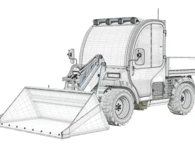 UW56 - Toolcat Utility Work Machine - Bucket 3D model