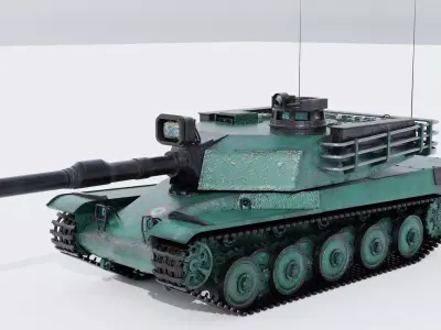 AMX 50 A 3D model