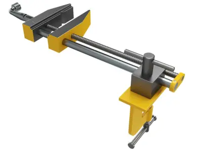 Float Lock Vise 3D model