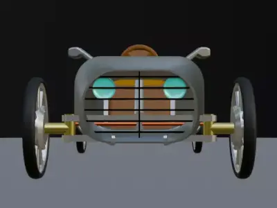 Cycle Kart 3D model