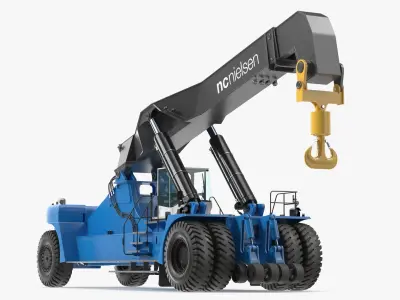 Reach Stacker Container Handler NC Nielsen 3D model