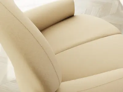 Furniture Accent Chairs Bohemian 002 Low-poly 3D model