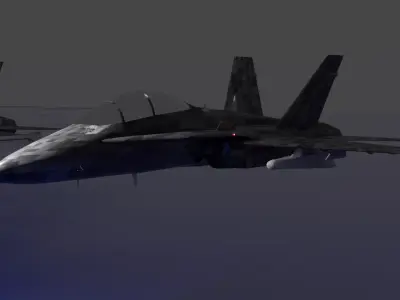 KF - 18  Free 3D model