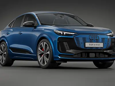 2025 Audi SQ6 Sportback e-tron 3D model purchase
