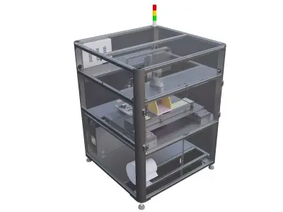 Automatic patch molding equipment 3D model