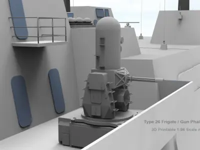 Type 26 City Class Frigate 3D print model 3D print model