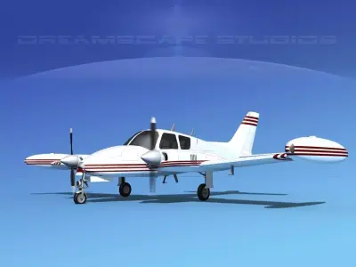 Cessna 310 V11 3D model