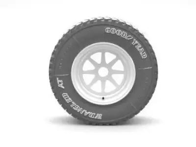 wheel tire 3D model from CGTrader