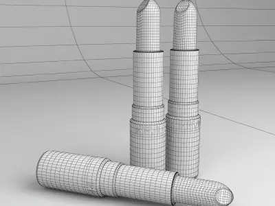 Lipstick revlon lipsticks Low-poly 3D model