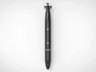 Los Angeles-class Submarine 3D model