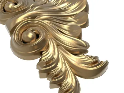  decorative pattern ready for 3D printing 3D model