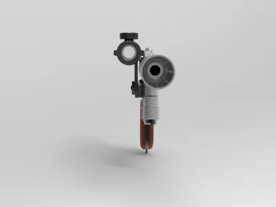 Han Solo Blaster DL-44 3D model