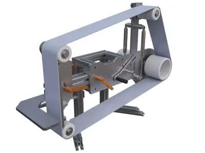 Small belt grinder 3D model