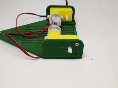 Robot kit Rovy2W for FIT00016 DC Gear Motor Free 3D print model