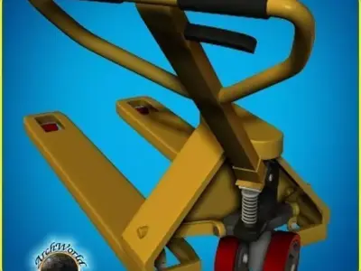 Pallet Jack 3D model buy