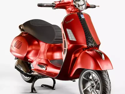 Vespa GTS 300  3D model