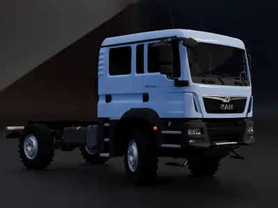 MAN TGM 13 290 3D model