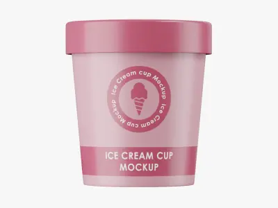 Ice Cream Cup Small 3D model