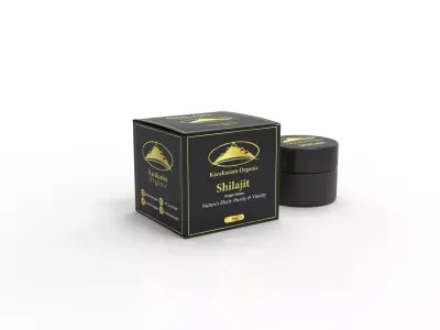 Shilajit bottle Texture
