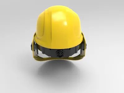 Safety Helmet VR   Low-poly 3D model