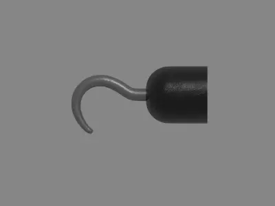 Pirate Hook Hand 3D model