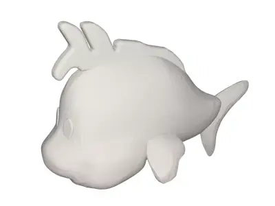 Toy fish 3D model