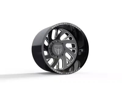 REAR SPECIALITY FORGED D022 WHEEL 3D MODEL 3D model