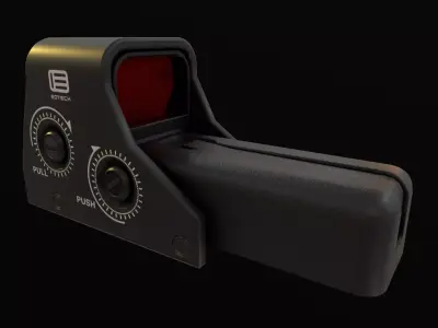 Eotech  Holographic Sight Low-poly 3D model
